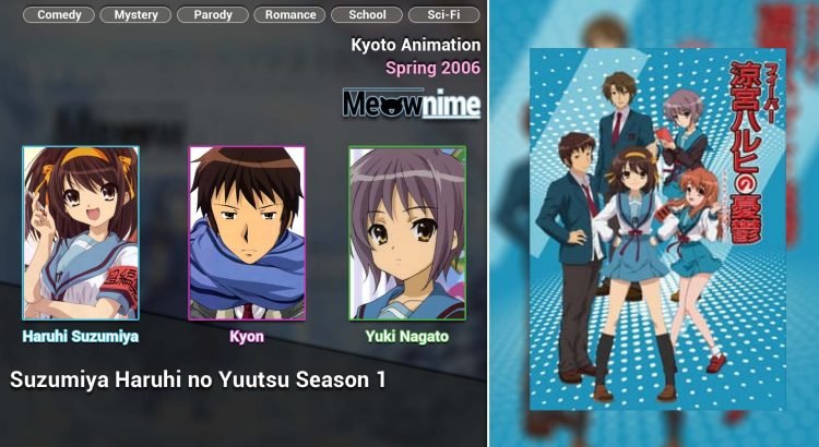 Suzumiya Haruhi no Yuutsu Season 1