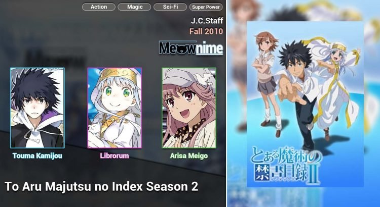 To Aru Majutsu no Index Season 2