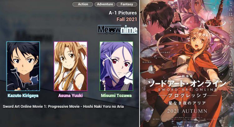 Sword Art Online Movie 1 Progressive Movie - Hoshi Naki Yoru no Aria.